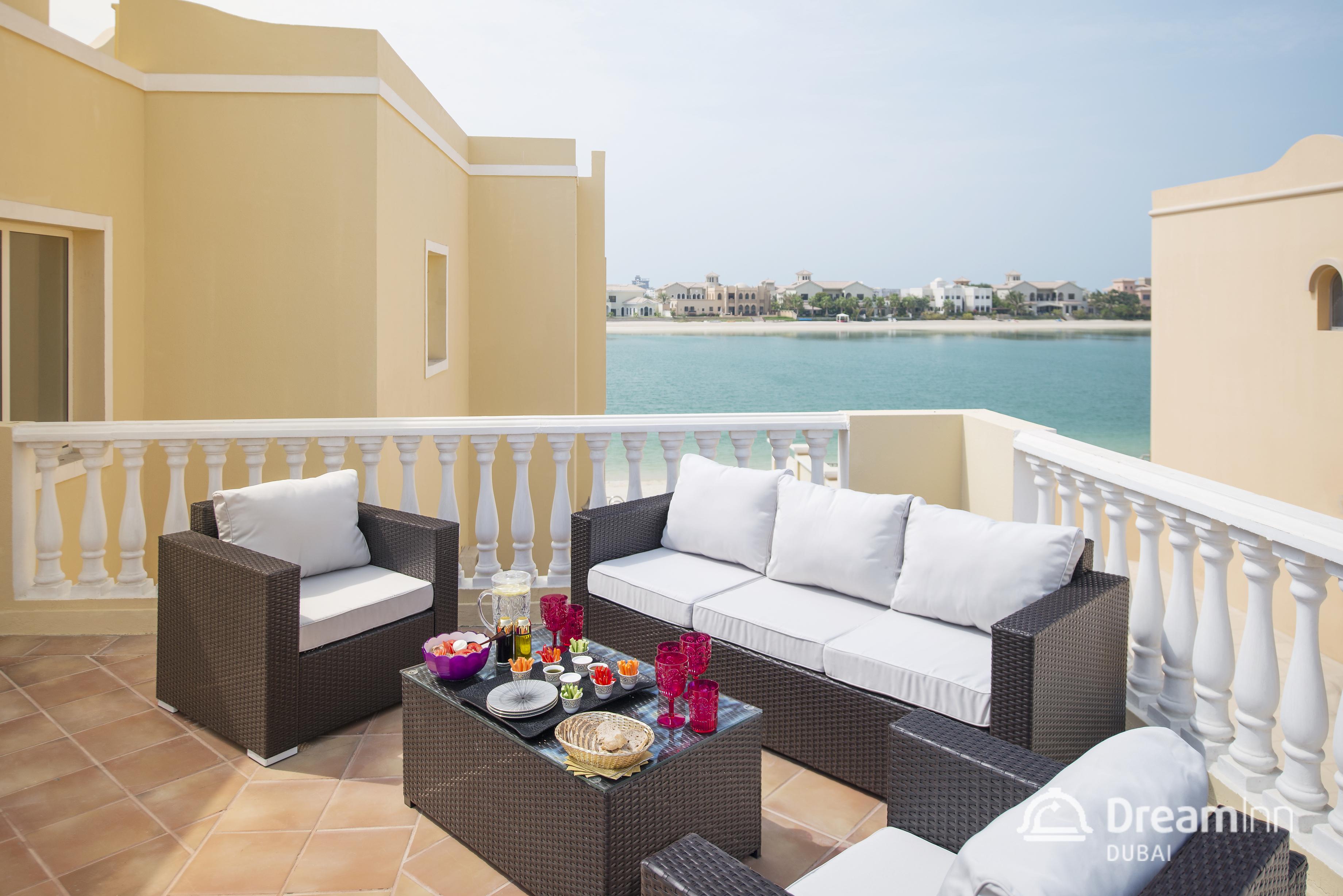 Dream Inn - Arabian Retreat Palm Villa دبي المظهر الخارجي الصورة